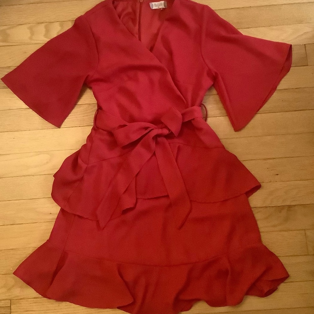 Altar’d State Red Party Dress Size: XS